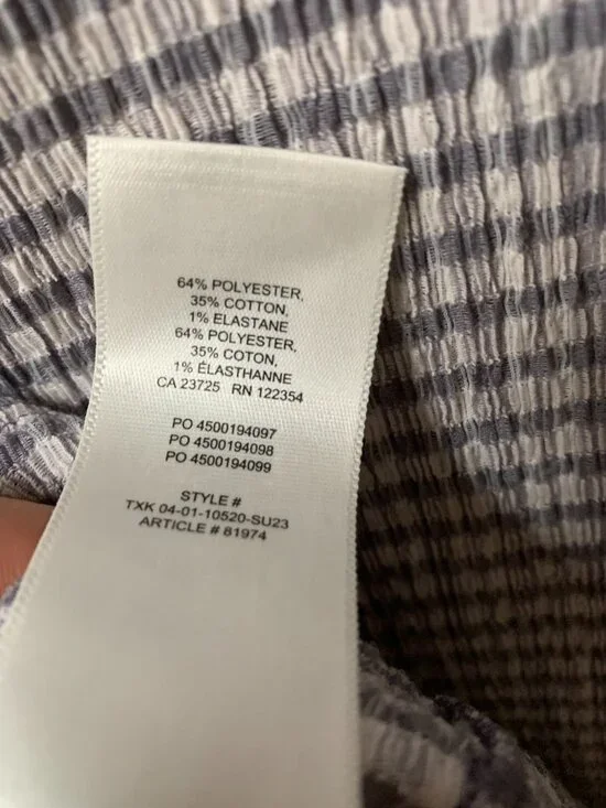 Aritzia Verona Pants Matching Set lilac gingham Size M - Picture 7 of 7